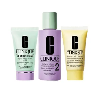 Clinique - Basic 3 Temps Kit Peau Saine Peaux sèches à mixtes Coffrets soin visage 1 pieces