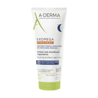 Crème De Nuit Réparatrice Anti Grattage A-derma - Le Tube De 200ml