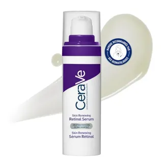 CeraVe - Sérum Rétinol Visage Skin Renewing - Sérum Anti-Rides - Peau Plus Lisse Après 8 Semaines* - Rétinol