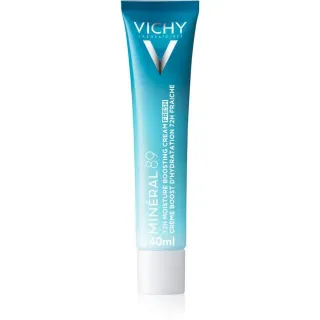 Vichy Minéral 89 72H Moisture Boosting Cream Fresh crème hydratante visage à l'acide hyaluronique 40 ml