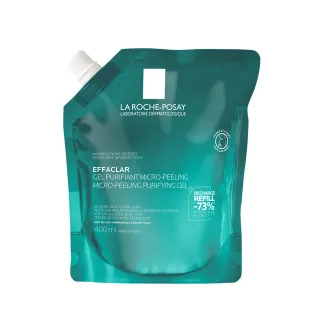 La Roche-Posay Effaclar gel exfoliant purifiant pour peaux grasses et à problèmes 400 ml