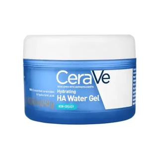 CeraVe, Aqua-Gel Hydratant, Hydratation 72H, Crème Hydratante Visage, Tous Types de Peaux Même Mixtes et