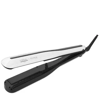 L'Oréal Professionnel 2en1 Lisseur Vapeur Professionnel Lisse/Forme Wavy Steampod, 3.0 Blanc, 1 Unité, 1 g