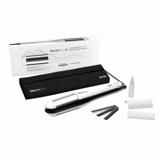 Steampod 4.0 - Lisseur-Boucleur Vapeur - Plaque en céramique haute résistance - L'Oréal Professionnel Paris