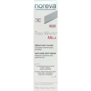 Noreva - Trio White Mela - Sérum Anti-taches - Visage - Peaux Sensibles Hyperpigmentées, 30ml - Anti-rides &