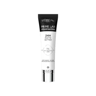 L'Oréal Paris - Base de Teint Soin Matifiante Longue Tenue - Fixation du Maquillage 24H - Formule 1% LHA &