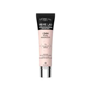 L'Oréal Paris - Base de Teint Soin Lissante & Réductrice de Pores - Fixation du Maquillage 24H - Formule 1%