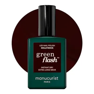 MANUCURIST GREEN FLASH HOLLYHOCK Vernis semi-permanent - 15 ml