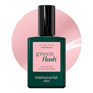 MANUCURIST GREEN FLASH couleur HORTENCIA 15 ml Vernis semi-permanent