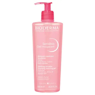 Bioderma Sensibio Gel Moussant Micellare Detergente Lenitivo Viso, Noix de Coco, 500 ml