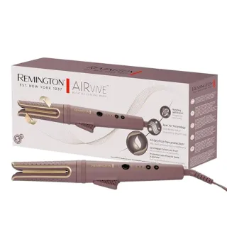 Remington AirVive Boucleur à cheveux Fer à boucler rotatif Technologie Ionic Air : boucles de longue durée