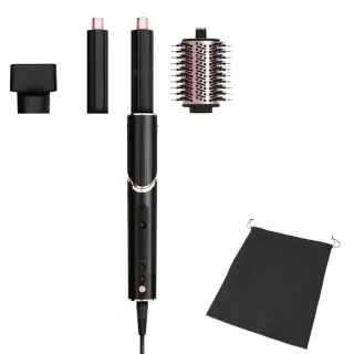 Styler & Sèche-Cheveux 3-en-1 Shark FlexStyle [HD424EU] 3 accessoires, Noir/Or rose