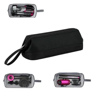 5PCS Etui de Transport Sac Z4Free Noir pour sèche-Cheveux Dyson Airwrap/Shark Flexstyle Dyson Supersonic