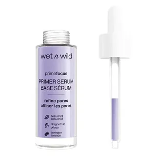 wet n wild, Prime Focus, Primer Serum, Minimize Pores, Primer pour un Maquillage Impeccable et Longue Durée