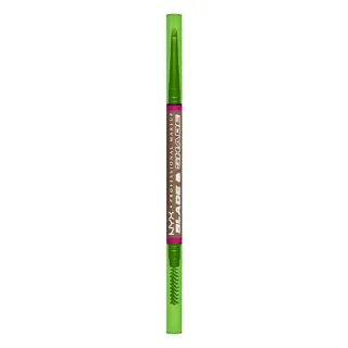 NYX Professional Makeup Blade & Shade, Crayon sourcils double embout, tenue jusqu'à 16h, Taupe