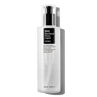 COSRX BHA 4% Liquide anti-points noirs, 100ml | Exfoliant + Hydratant | Exfoliation chimique liquide pour