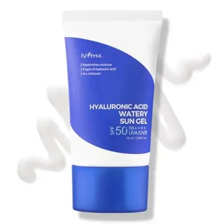 ISNTREE Sunscreen Hyaluronic Acid Watery Sun Gel 50ml - crème solaire à l'hyaluron SPF 50